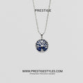 Soul Crest Royal Blue Pendant with Chain - Prestige Styles - Bangladesh