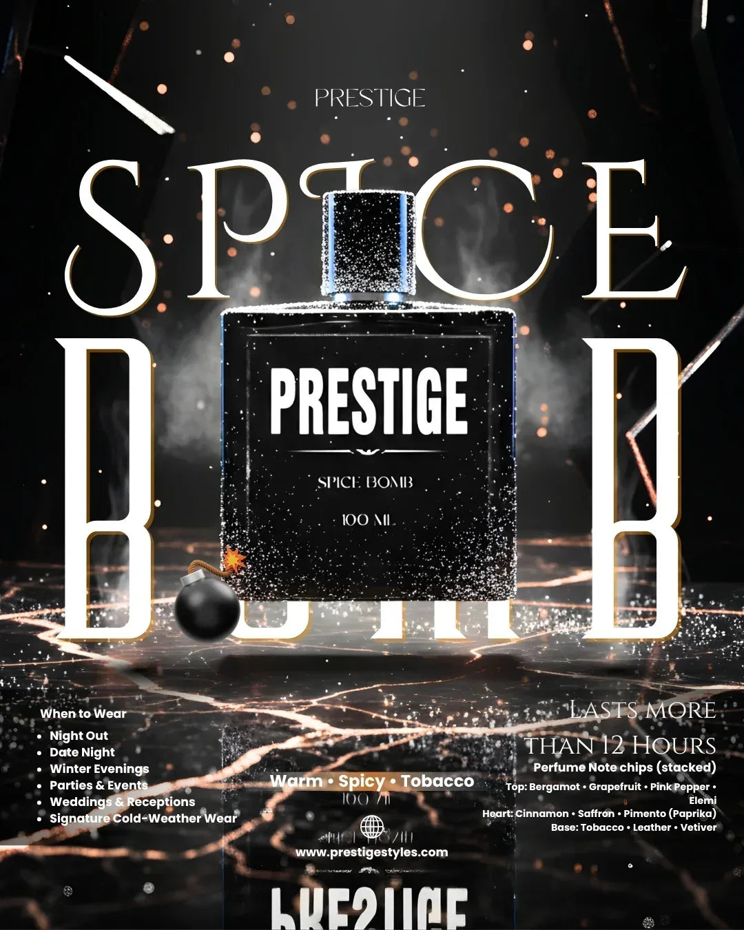 Spice Bomb (Prestige Inspired) - Prestige Styles - - 
