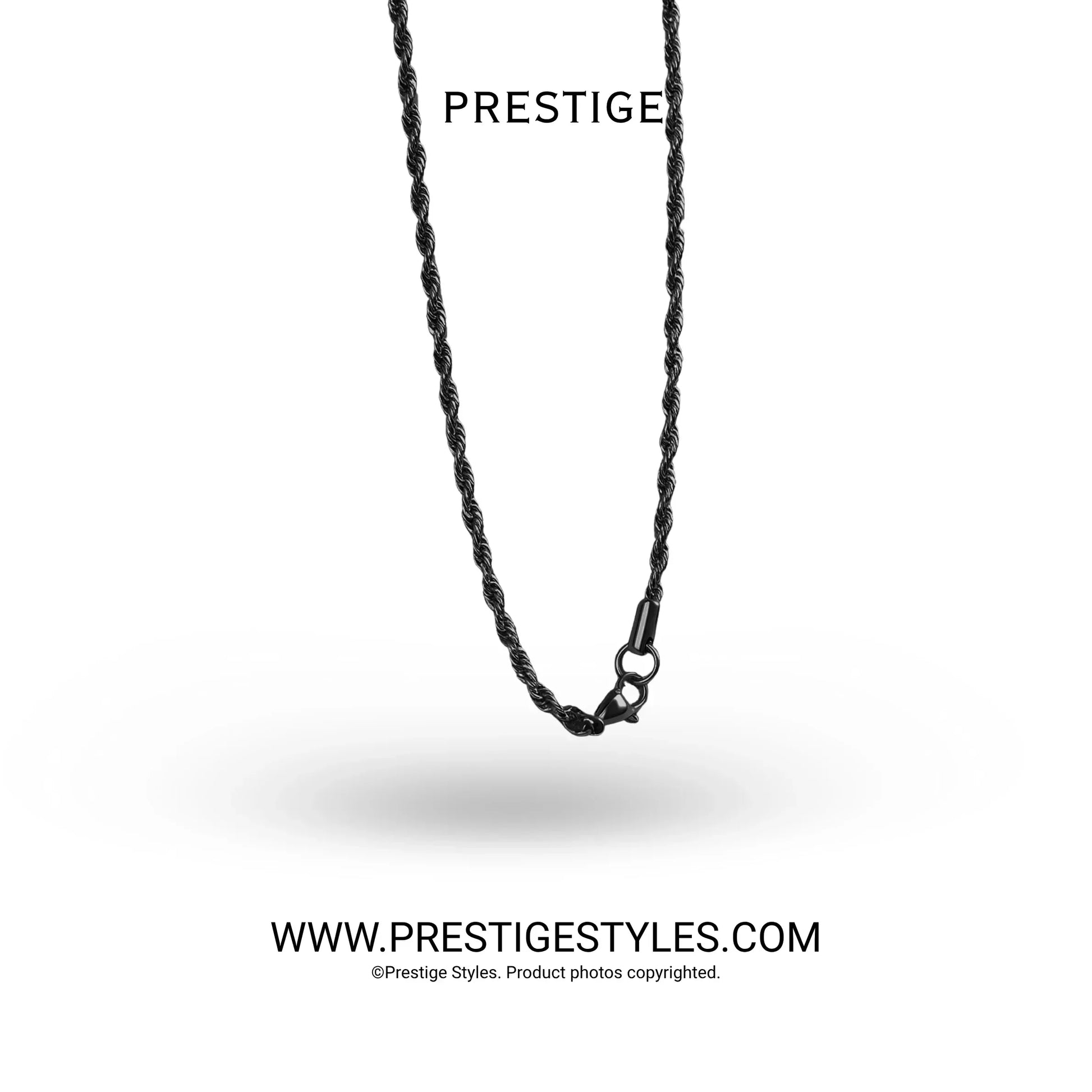 Spiral Chain - Prestige Styles - - Pendant with Chain