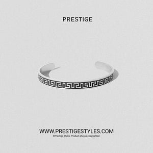 Steel Infinity Link Bracelet