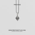 Stefani Silver Pendant With Chain - Prestige Styles - Bangladesh