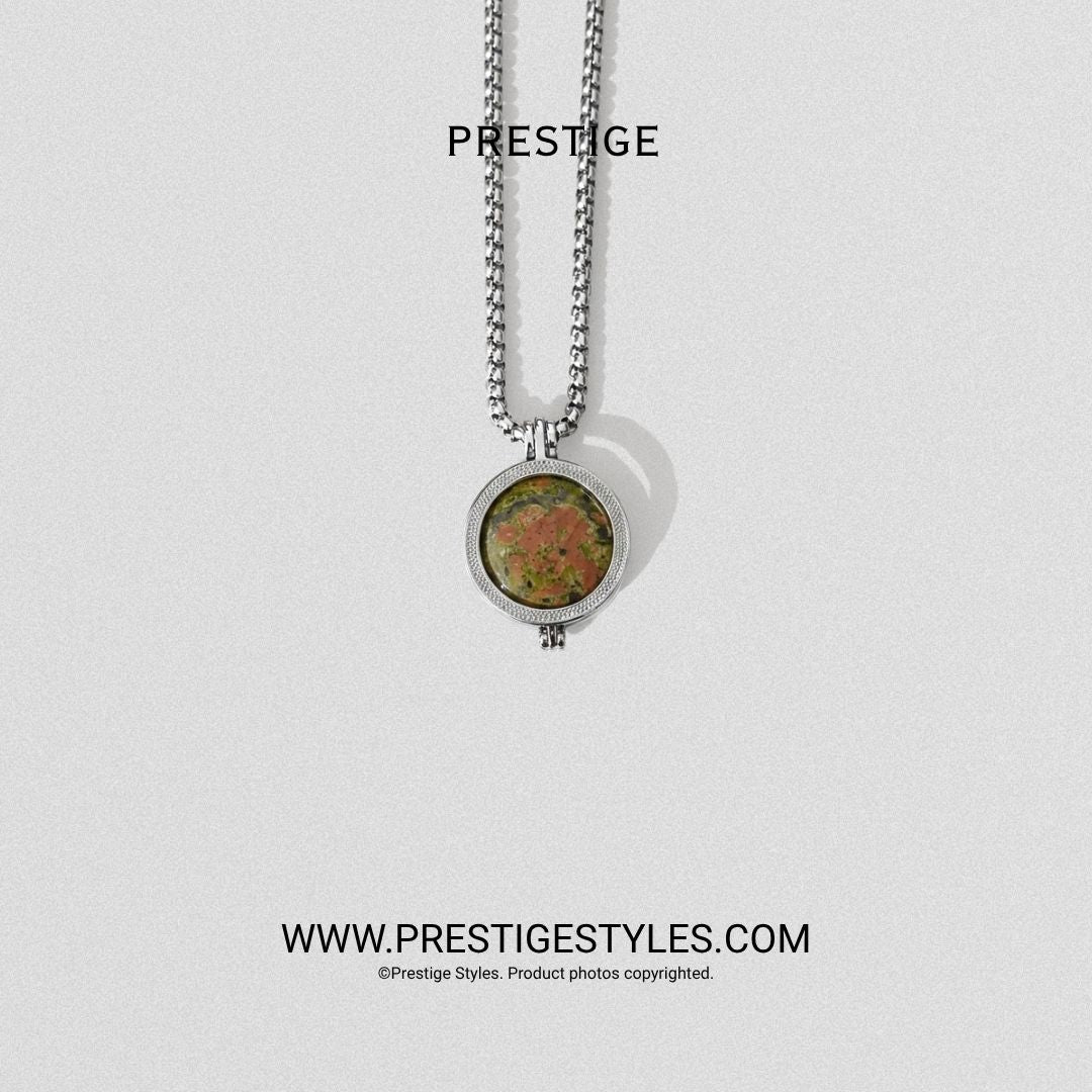 Terra Earth Prism Pendant With Chain - Prestige Styles - Bangladesh