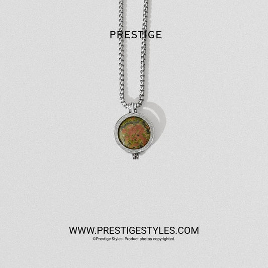 Terra Earth Prism Pendant With Chain - Prestige Styles - Bangladesh