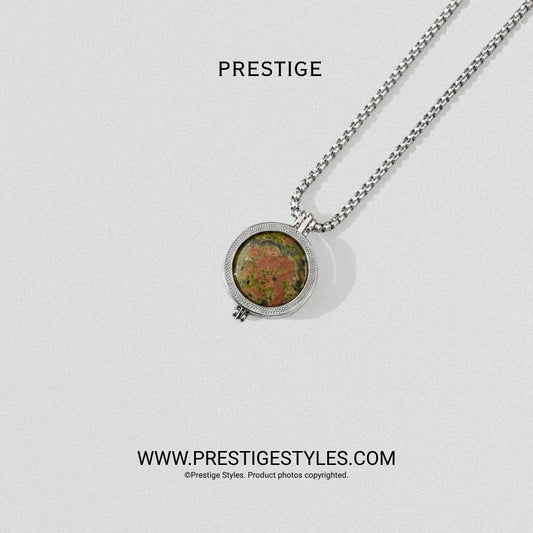 Terra Earth Prism Pendant With Chain - Prestige Styles - Bangladesh