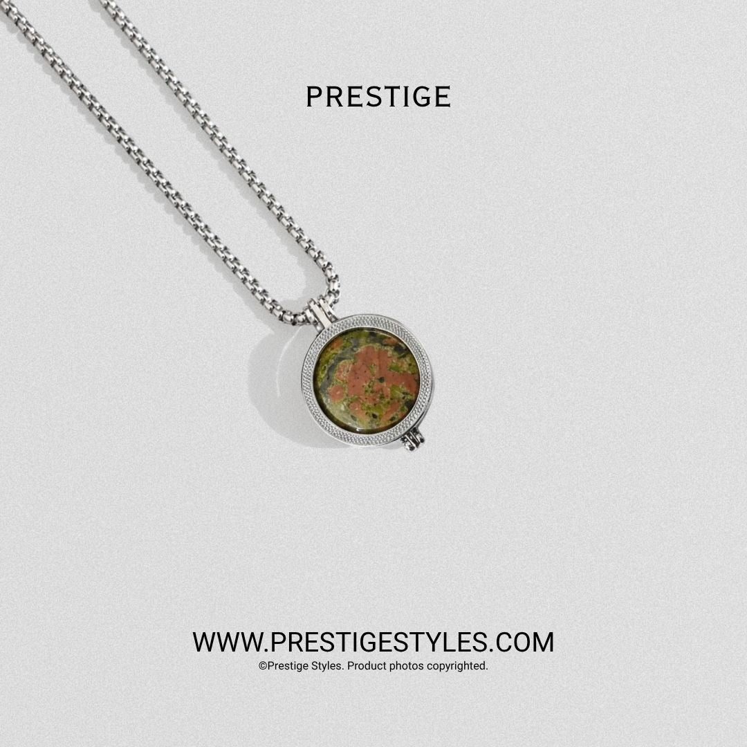 Terra Earth Prism Pendant With Chain - Prestige Styles - Bangladesh