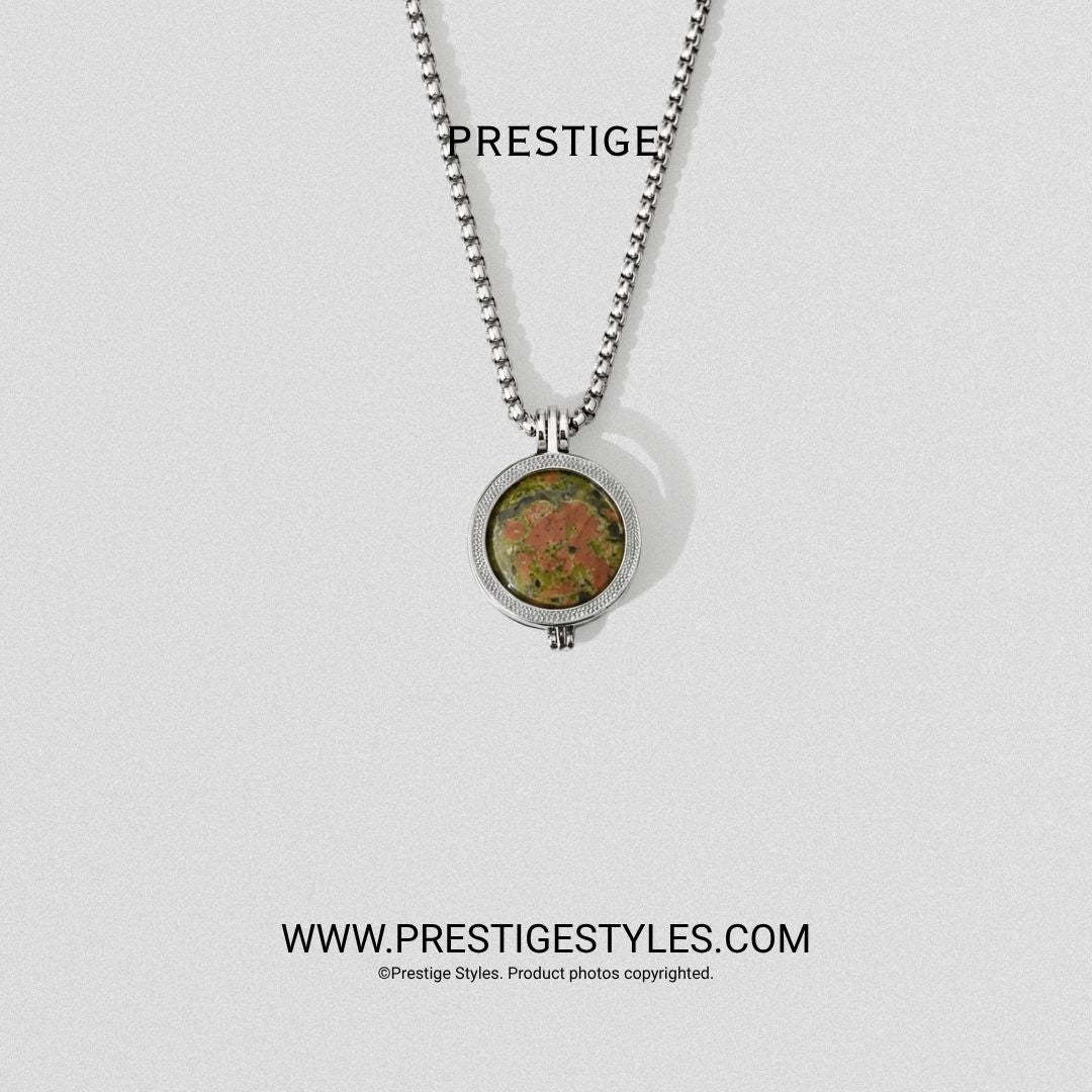 Terra Earth Prism Pendant With Chain - Prestige Styles - Bangladesh