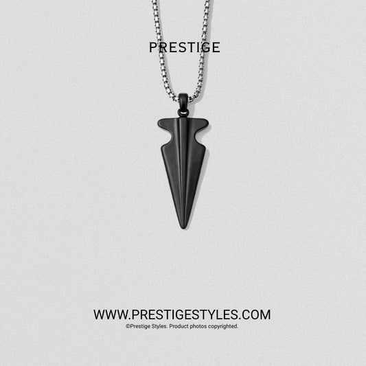The Iron Arrow Pendant with Chain - Prestige Styles - Bangladesh