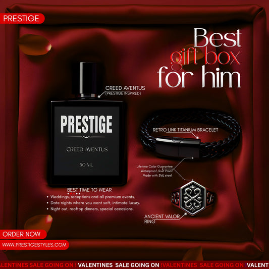 The Retro Royal Bundle - Premium Mens Luxury Perfume and Fashion Accessories in Bangladesh
