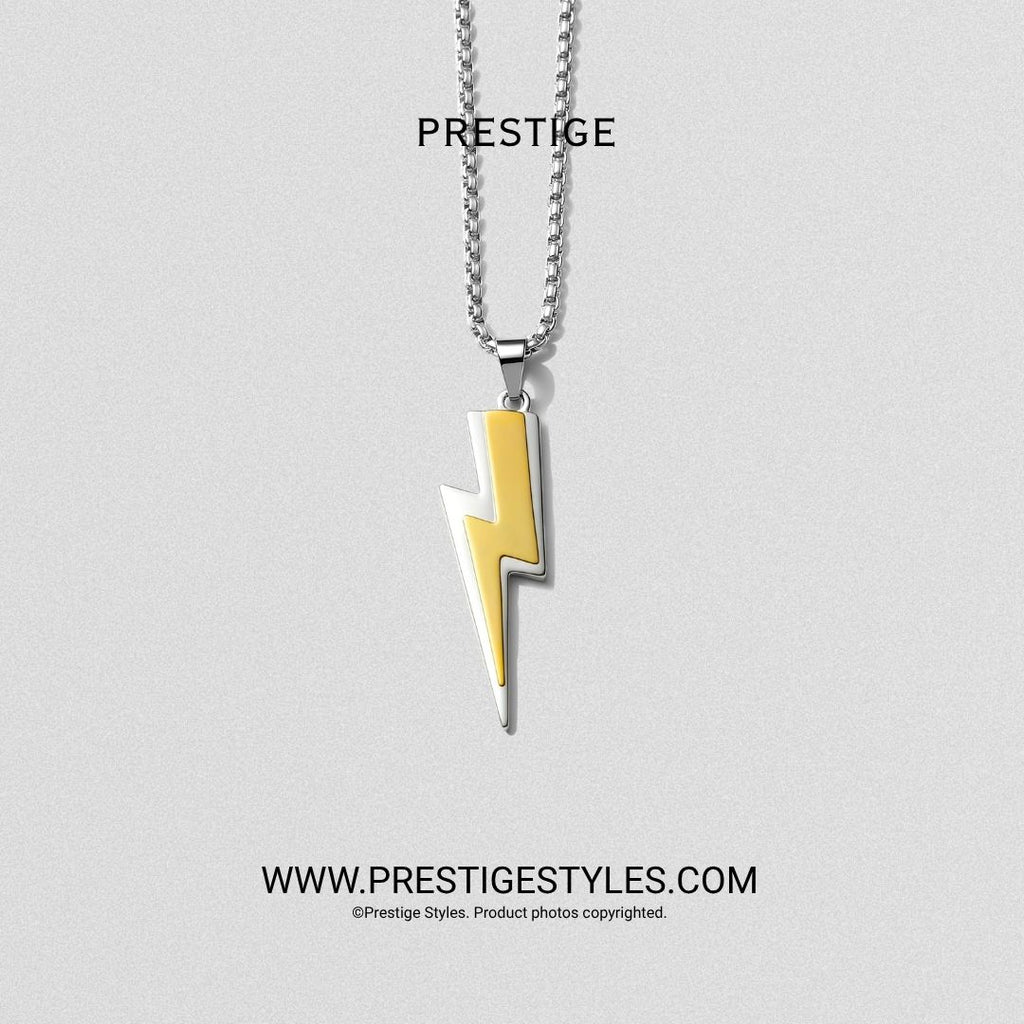 Thunderbolt Pendant with chain - Prestige Styles - Bangladesh
