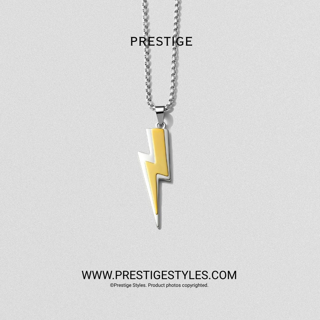 Thunderbolt Pendant with chain - Prestige Styles - Bangladesh