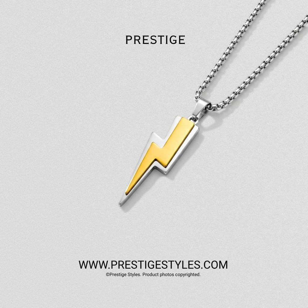 Thunderbolt Pendant with chain - Prestige Styles - Bangladesh