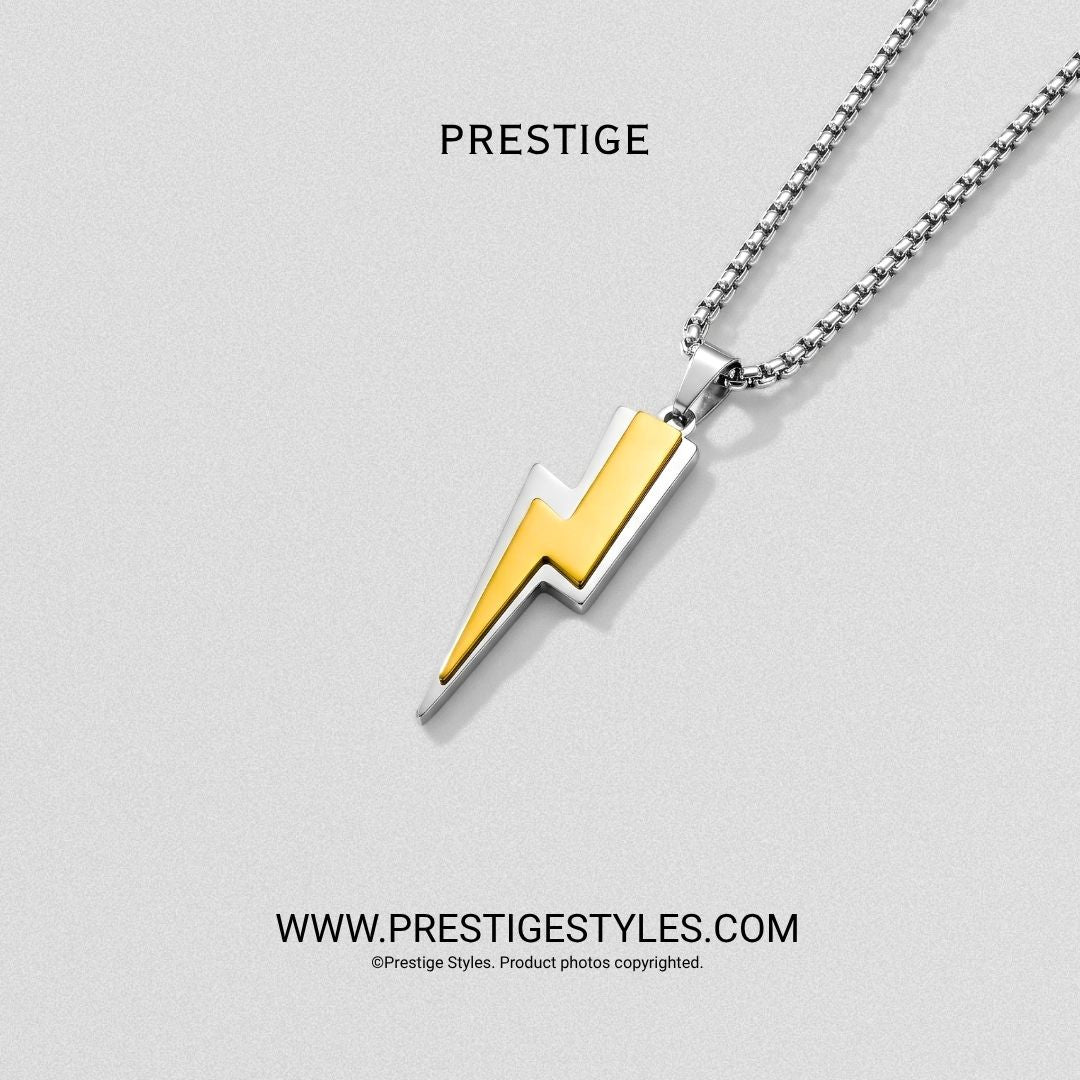 Thunderbolt Pendant with chain - Prestige Styles - Bangladesh