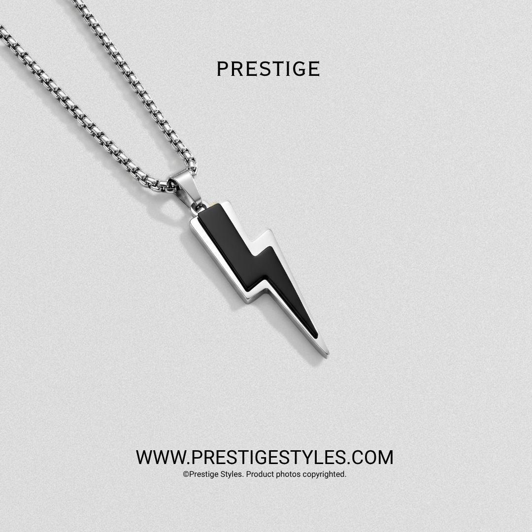 Thunderbolt Pendant with chain - Prestige Styles - Bangladesh