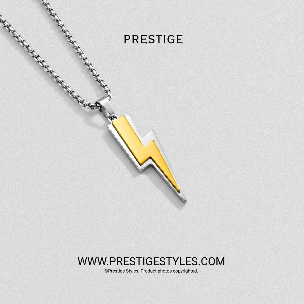 Thunderbolt Pendant with chain - Prestige Styles - Bangladesh