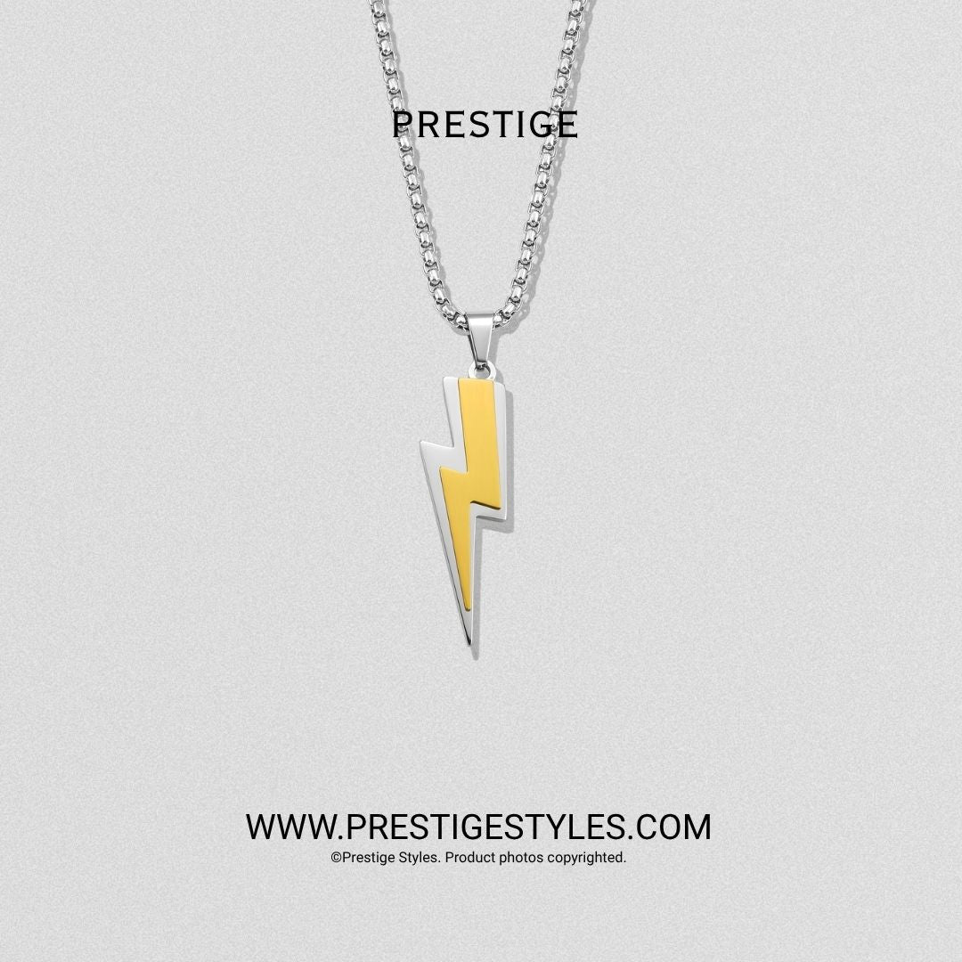 Thunderbolt Pendant with chain - Prestige Styles - Bangladesh