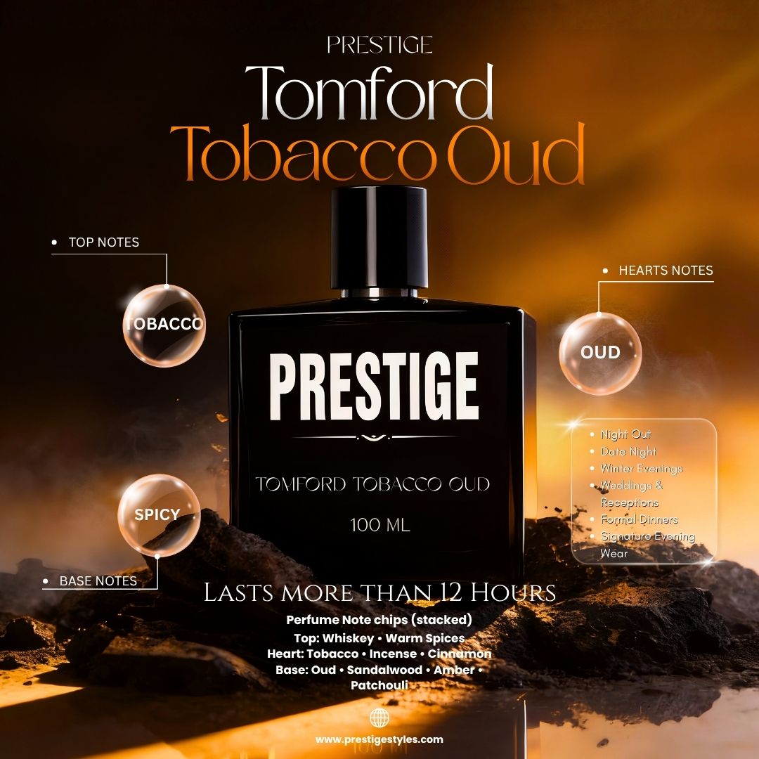 Tobacco Wood Perfume - Prestige Styles - Bangladesh