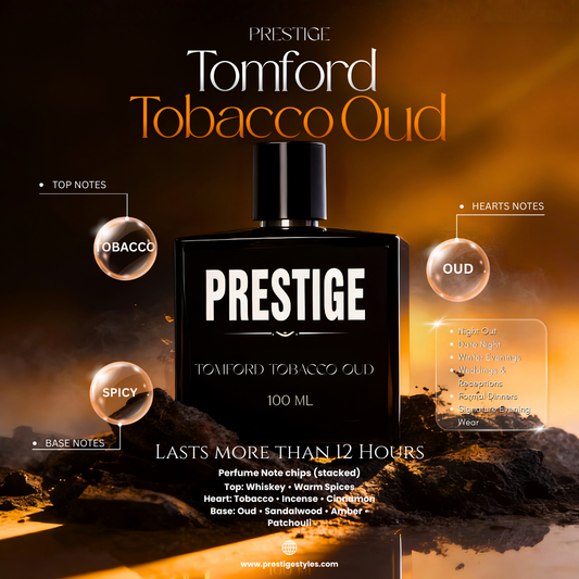 Tomford Tobacco Oud (Prestige Inspired) - Premium Mens Luxury Perfume and Fragrance in Bangladesh