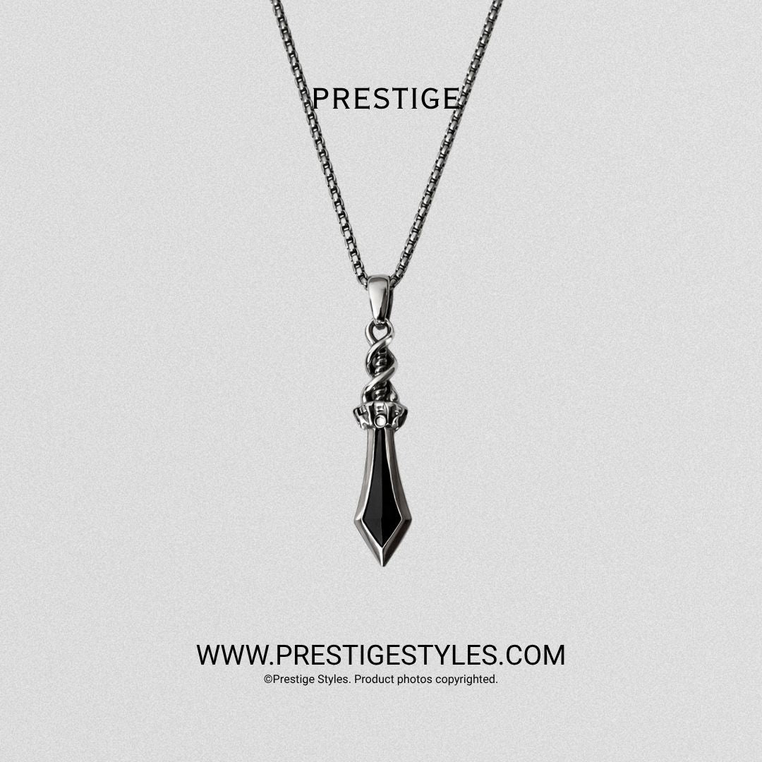 Twisted Sword Pendant with Chain Limited Edition - Prestige Styles - Bangladesh