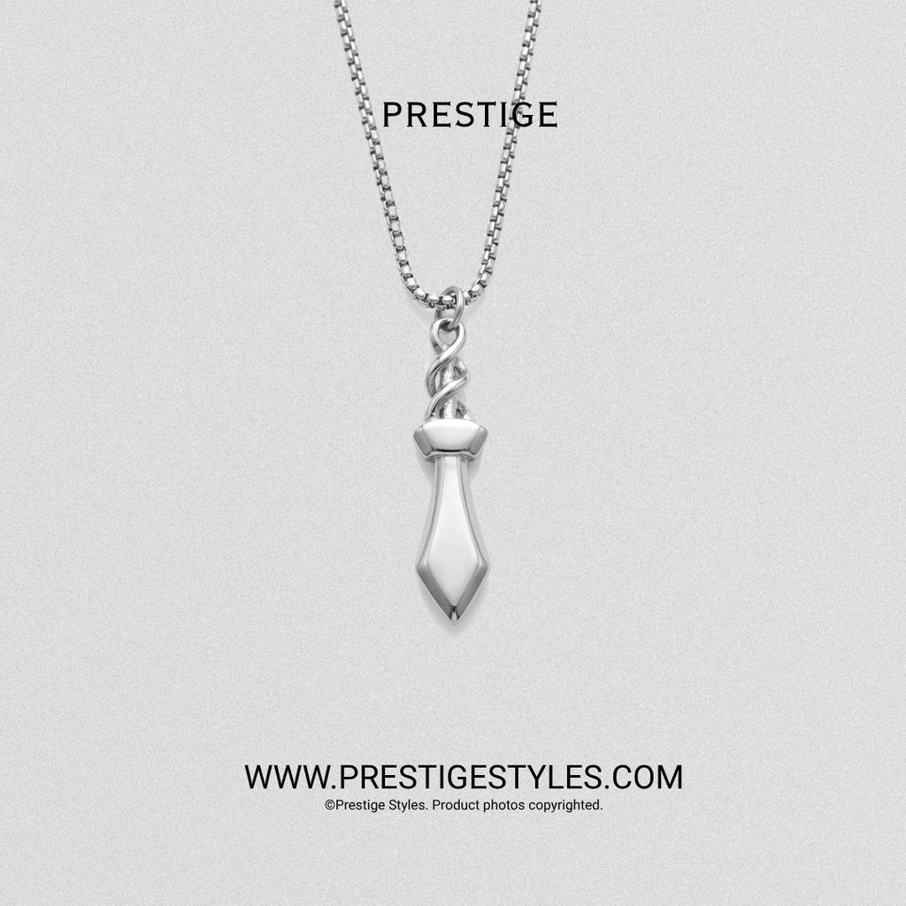 Twisted Sword Pendant with Chain Limited Edition - Prestige Styles - Bangladesh