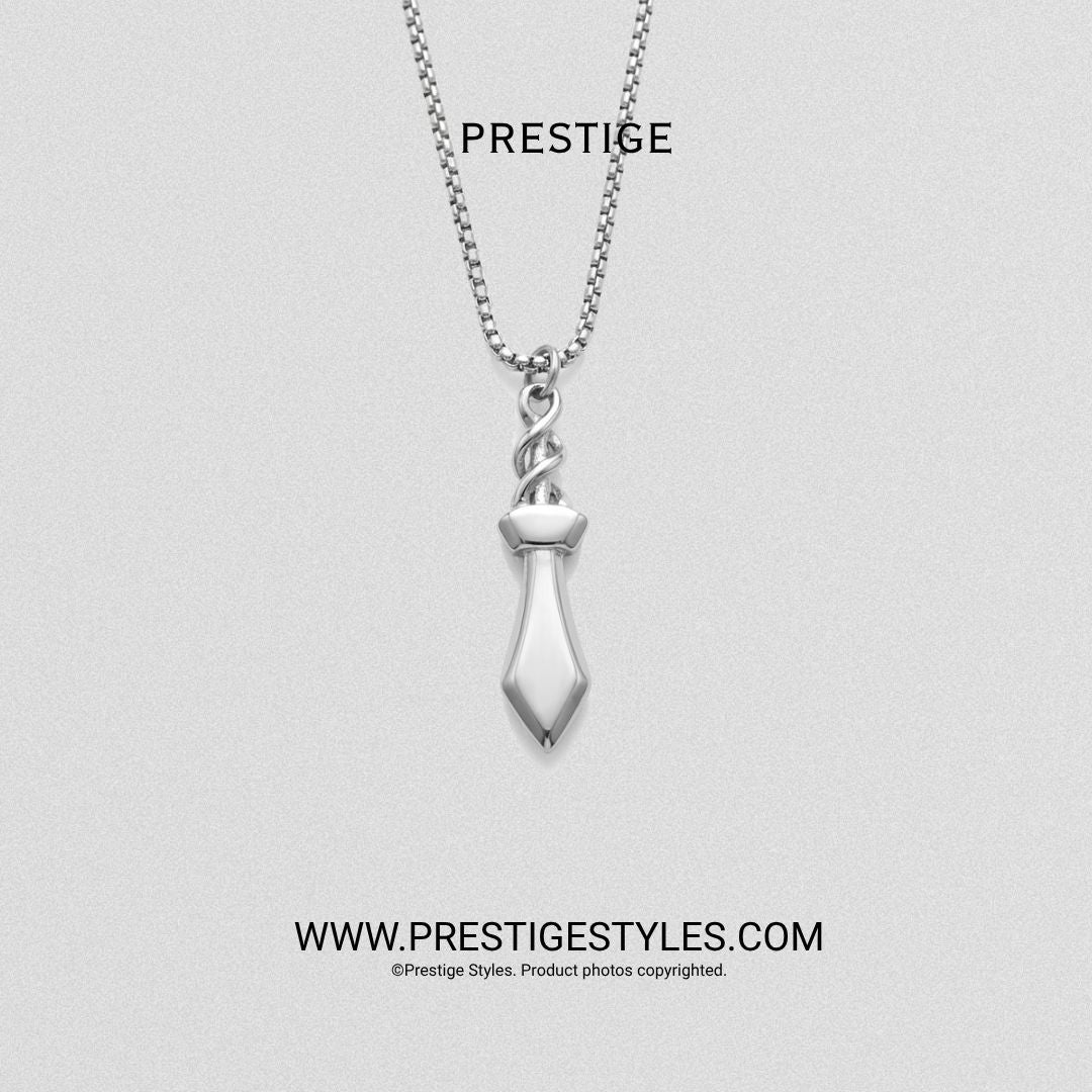 Twisted Sword Pendant with Chain Limited Edition - Prestige Styles - Bangladesh