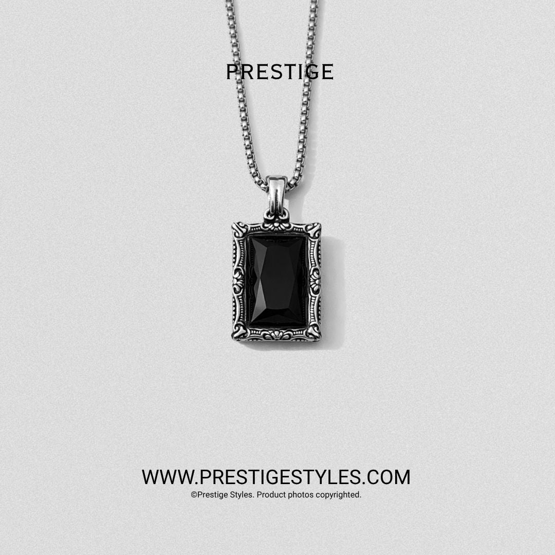 Vantablack Pendant with Chain - Prestige Styles - Bangladesh