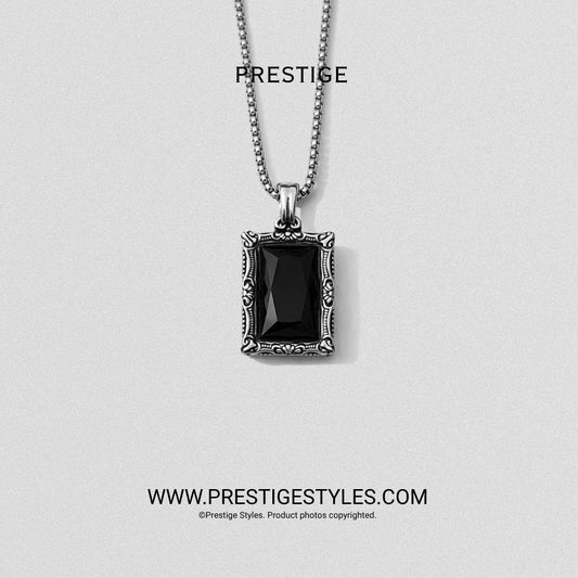 Vantablack Pendant with Chain - Prestige Styles - Bangladesh