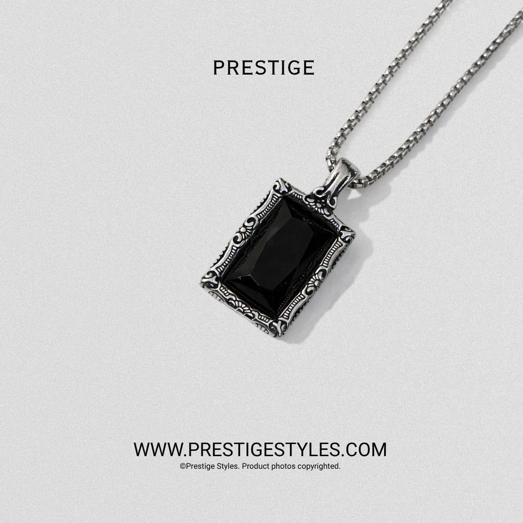 Vantablack Pendant with Chain - Prestige Styles - Bangladesh