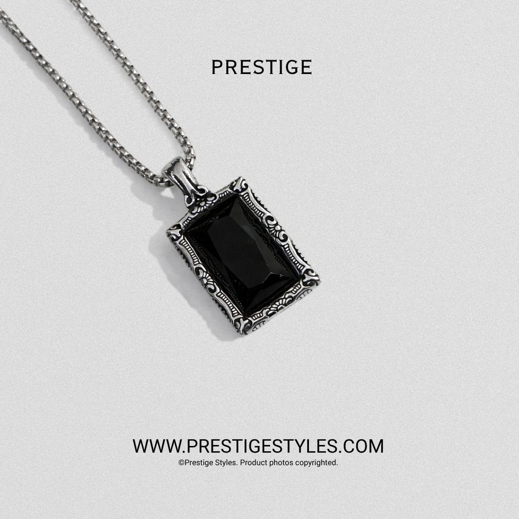 Vantablack Pendant with Chain - Prestige Styles - Bangladesh