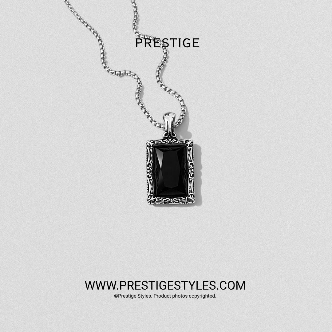Vantablack Pendant with Chain - Prestige Styles - Bangladesh