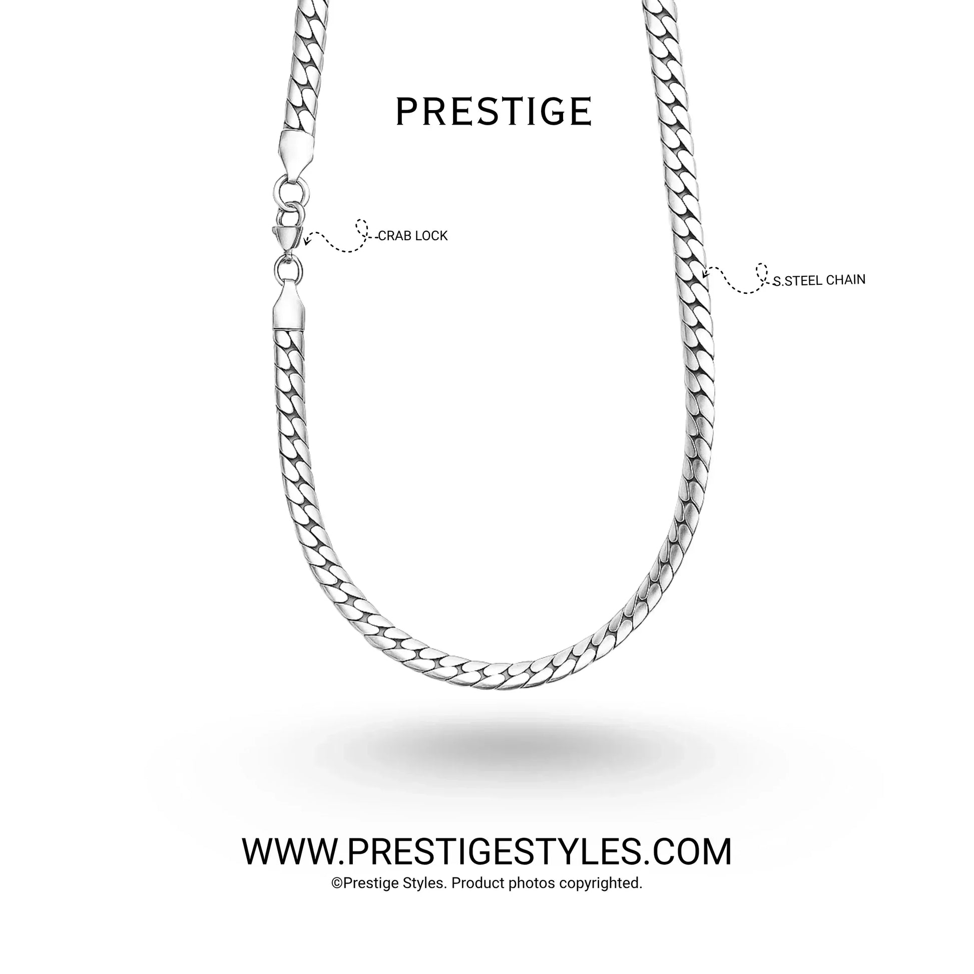 Venta Viper Chain - Prestige Styles - - Pendant with Chain