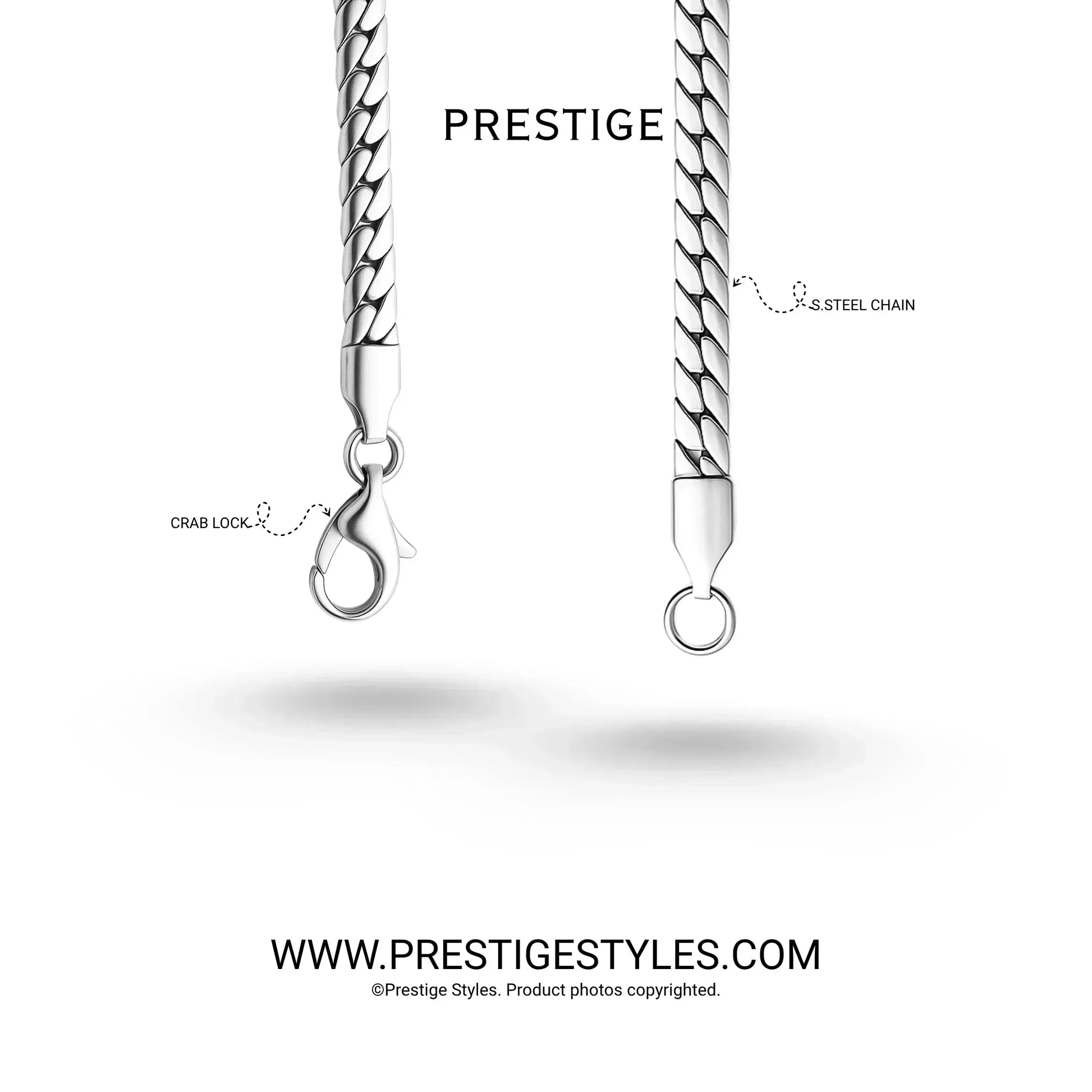 Venta Viper Chain - Prestige Styles - - Pendant with Chain