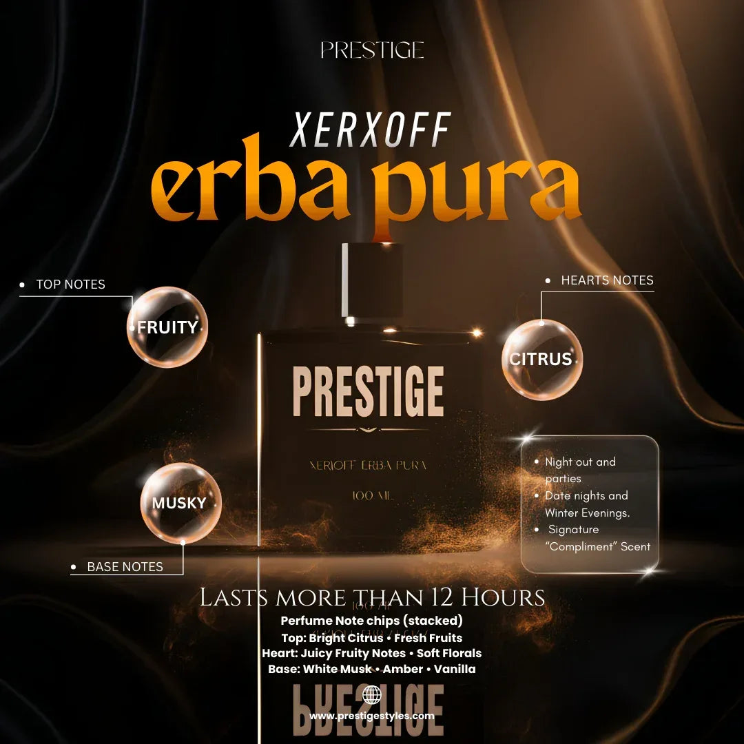 XERJOFF ERBA PURA (Prestige Inspired) - Prestige Styles - Prestige Perfume - Perfume